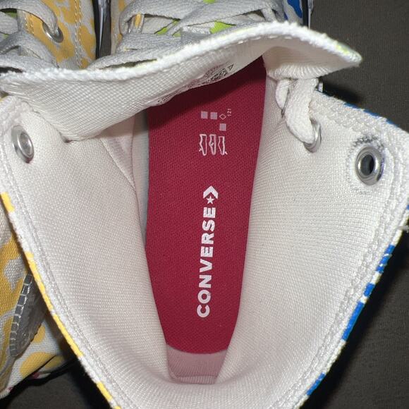 Converse All Star HI Marquis Mills Junior Sz 6 / 7.5 Leopard Print Chuck Taylor - Picture 11 of 11